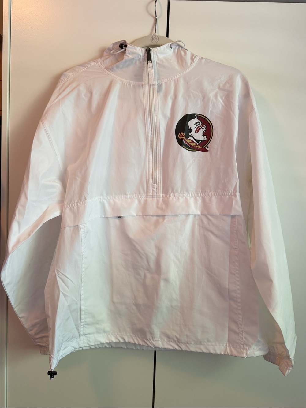 FSU Florida State Champion Pullover Rain Coat Unisex / Men’s size M NWOT